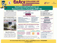 Second International Conference on Recent Innovation in Technologies ICRIT'26 International Conference Poster